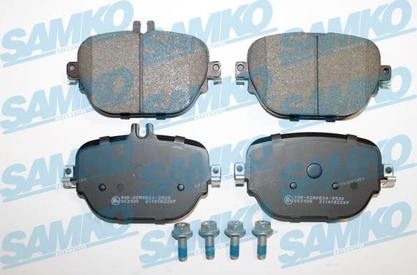 Samko 5SP2209 - Komplet Pločica, disk-kočnica www.molydon.hr