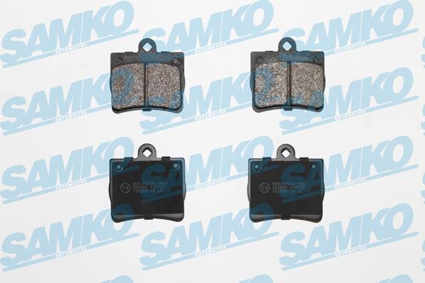 Samko 5SP725 - Komplet Pločica, disk-kočnica www.molydon.hr