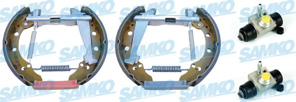 Samko KEG407 - Komplet kočnica, bubanj kočnice www.molydon.hr