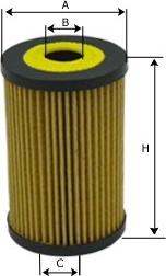 SAMPIYON FILTER CE 1089 E - Filter za ulje www.molydon.hr