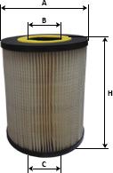 SAMPIYON FILTER CH 1402 - Filter za zrak www.molydon.hr