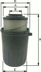 SAMPIYON FILTER CH 1222 - Filter za zrak www.molydon.hr