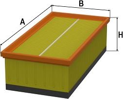 SAMPIYON FILTER CP 0245 F - Filter za zrak www.molydon.hr