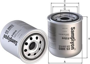 SAMPIYON FILTER CS 3003 - Filter za zrak www.molydon.hr