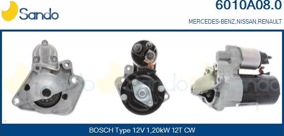 Sando 6010A08.0 - Starter www.molydon.hr