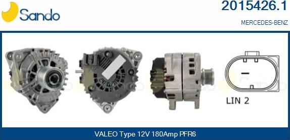 Sando 2015426.1 - Alternator www.molydon.hr
