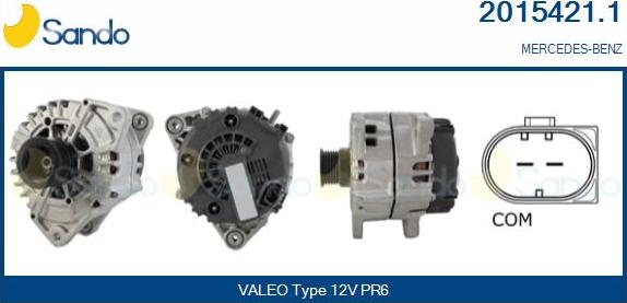 Sando 2015421.1 - Alternator www.molydon.hr