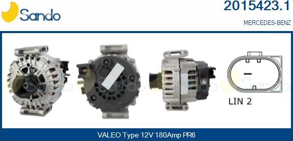 Sando 2015423.1 - Alternator www.molydon.hr