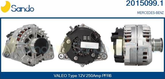 Sando 2015099.1 - Alternator www.molydon.hr