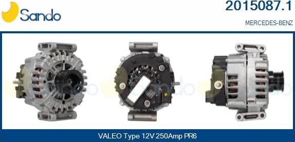 Sando 2015087.1 - Alternator www.molydon.hr