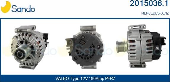 Sando 2015036.1 - Alternator www.molydon.hr