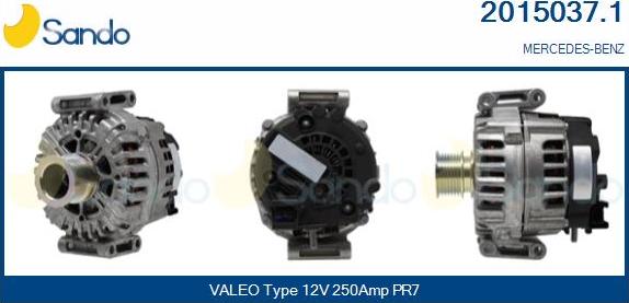 Sando 2015037.1 - Alternator www.molydon.hr