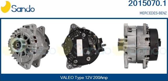 Sando 2015070.1 - Alternator www.molydon.hr