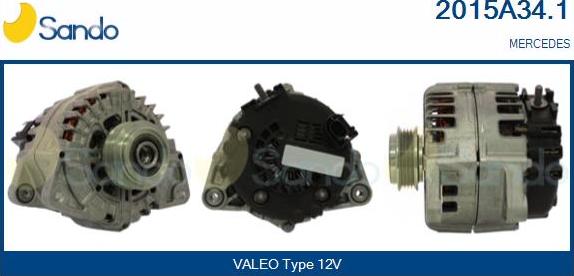 Sando 2015A34.1 - Alternator www.molydon.hr