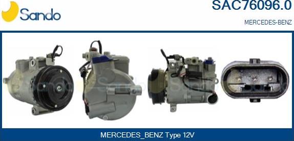 Sando SAC76096.0 - Kompresor, klima-Uređaj www.molydon.hr