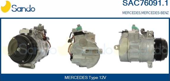 Sando SAC76091.1 - Kompresor, klima-Uređaj www.molydon.hr