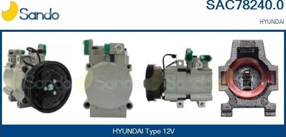 Sando SAC78240.0 - Kompresor, klima-Uređaj www.molydon.hr