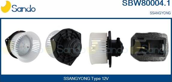 Sando SBW80004.1 - Ventilator kabine/unutrasnjeg prostora www.molydon.hr