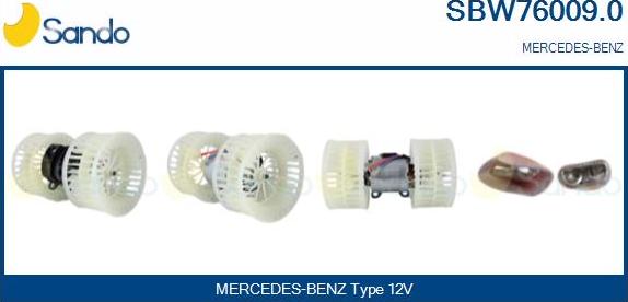 Sando SBW76009.0 - Ventilator kabine/unutrasnjeg prostora www.molydon.hr