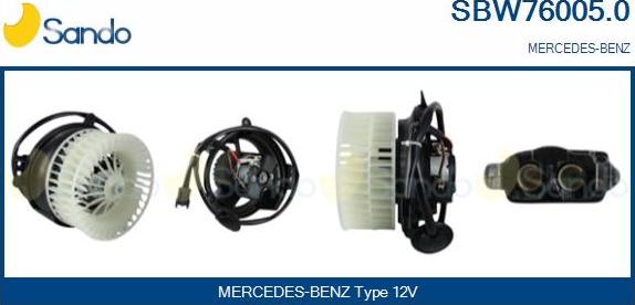 Sando SBW76005.0 - Ventilator kabine/unutrasnjeg prostora www.molydon.hr