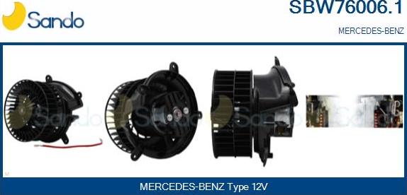Sando SBW76006.1 - Ventilator kabine/unutrasnjeg prostora www.molydon.hr