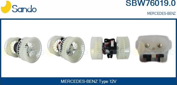 Sando SBW76019.0 - Ventilator kabine/unutrasnjeg prostora www.molydon.hr
