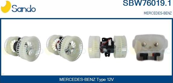 Sando SBW76019.1 - Ventilator kabine/unutrasnjeg prostora www.molydon.hr