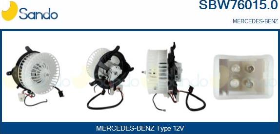 Sando SBW76015.0 - Ventilator kabine/unutrasnjeg prostora www.molydon.hr