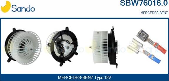 Sando SBW76016.0 - Ventilator kabine/unutrasnjeg prostora www.molydon.hr