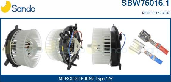Sando SBW76016.1 - Ventilator kabine/unutrasnjeg prostora www.molydon.hr