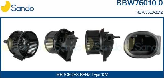 Sando SBW76010.0 - Ventilator kabine/unutrasnjeg prostora www.molydon.hr