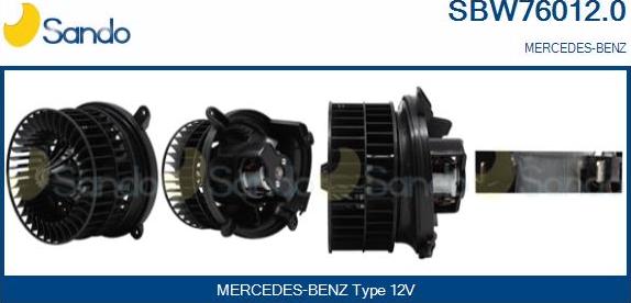 Sando SBW76012.0 - Ventilator kabine/unutrasnjeg prostora www.molydon.hr