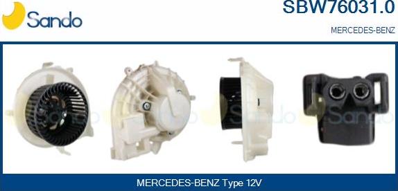 Sando SBW76031.0 - Ventilator kabine/unutrasnjeg prostora www.molydon.hr
