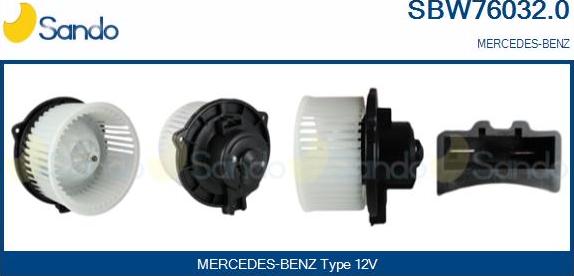 Sando SBW76032.0 - Ventilator kabine/unutrasnjeg prostora www.molydon.hr