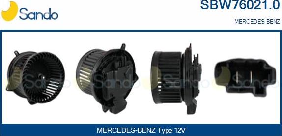 Sando SBW76021.0 - Ventilator kabine/unutrasnjeg prostora www.molydon.hr