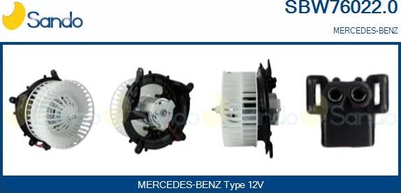 Sando SBW76022.0 - Ventilator kabine/unutrasnjeg prostora www.molydon.hr