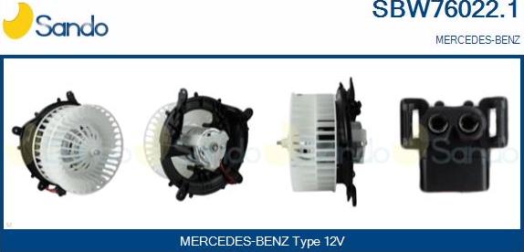 Sando SBW76022.1 - Ventilator kabine/unutrasnjeg prostora www.molydon.hr