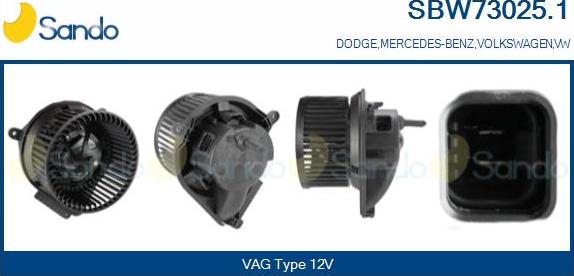 Sando SBW73025.1 - Ventilator kabine/unutrasnjeg prostora www.molydon.hr