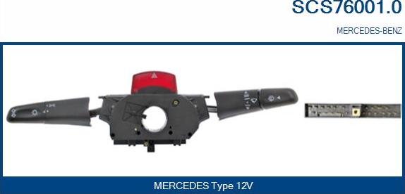 Sando SCS76001.0 - Prekidač poluge upravljača www.molydon.hr