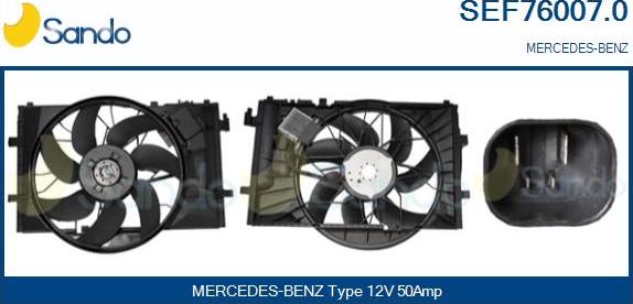 Sando SEF76007.0 - Elektromotor, ventilator hladnjaka www.molydon.hr