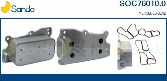 Sando SOC76010.0 - Uljni hladnjak, ulje za motor www.molydon.hr