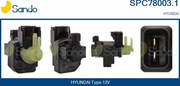 Sando SPC78003.1 - Transformator pritiska, upravljanje recirkulacijom ispuha www.molydon.hr