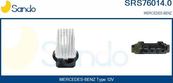 Sando SRS76014.0 - Otpornik, ventilator kabine/unutrasnjeg prostora www.molydon.hr