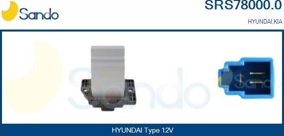 Sando SRS78000.0 - Otpornik, ventilator kabine/unutrasnjeg prostora www.molydon.hr