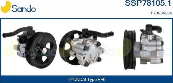 Sando SSP78105.1 - Hidraulična pumpa, upravljanje www.molydon.hr