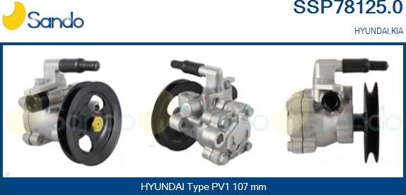 Sando SSP78125.0 - Hidraulična pumpa, upravljanje www.molydon.hr