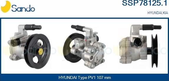 Sando SSP78125.1 - Hidraulična pumpa, upravljanje www.molydon.hr