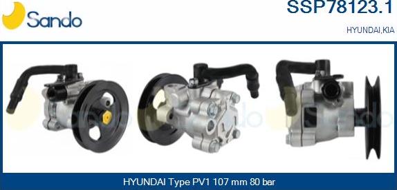 Sando SSP78123.1 - Hidraulična pumpa, upravljanje www.molydon.hr