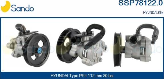 Sando SSP78122.0 - Hidraulična pumpa, upravljanje www.molydon.hr