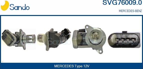 Sando SVG76009.0 - EGR ventil www.molydon.hr